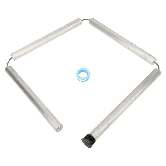 Varilla de ánodo para calentador de agua de 43 pulgadas, segura y resistente, de magnesio, para casi todos los calentadores de agua con conexión NPT de 3/4 pulg.
