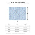 thumbnail image 2 of Throw Blanket for Couch, purple Shiny Fish scale Super Soft Fuzzy Comfy Warm Throw Blanket, Cuteness Lightweight Cozy Plush Flannel Blanket & Throws for Sofa and Bed All Season, 2 of 5