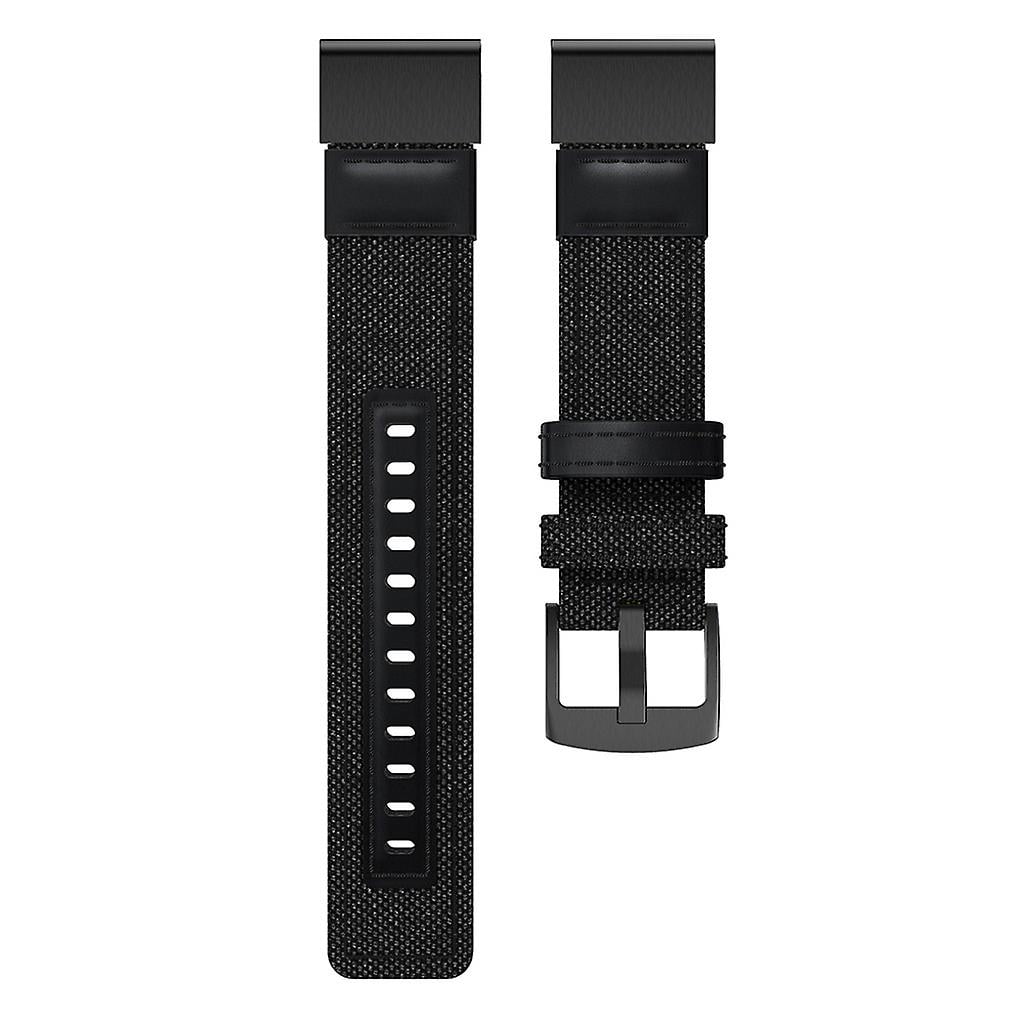 Hhhc Woven Nylon Sweatproof Watch Band Strap For Garmin Fenix 5 5 Plus Forerunner 935