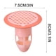thumbnail image 5 of Tapón de desagüe de baño de silicona rosa con cubierta desmontable de desodorante para ducha filtro piso, 5 of 5