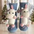 thumbnail image 2 of Animal Socks, 3D Knit Animal Sloth Socks for women, Cute Plush Animals Hug Sock, Long Stocking Sock for Christmas Gifts, 2 of 7