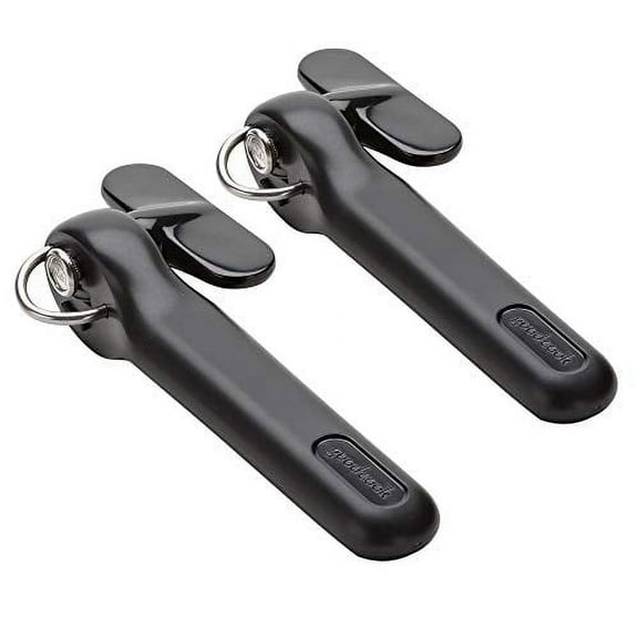 GoodCook Everyday Safe-Cut Manual Can Opener, 2 Pack, Smoothly Cuts Lids