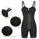 thumbnail image 5 of Jumpingount Entrenador de cintura posparto para mujer, corsé de nailon con 4 filas de hebilla ajustable para modelar el vientre, corsé para Prendas para la parte del cuerpo Negro S, 5 of 6
