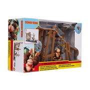 Nintendo 2.5 inch Donkey Kong Action Fgure Deluxe Mine Cart Feature Playset