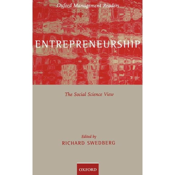 Oxford Management Readers Entrepreneurship: The Social Science View, (Hardcover)
