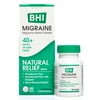 BHI Migraine Natural Headache & Migraine Relief 17 Powerful Multi-Symptom Homeopathic Active Ingredients - Non-Drowsy Remedy Helps Relieve Pain, Tension & Throbbing in Head, Eyes & Neck - 100 Tablets