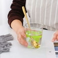 thumbnail image 3 of Last Chance Qaailabf Long Handle Ice Coffee Cold Drink Mixing Spoon Ice Cream Spoon, 3 of 3