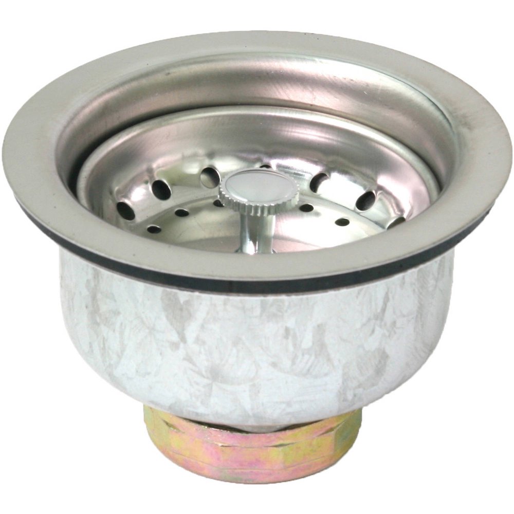 Everflow 23/4 Stainless Steel Sink Strainer with Stainless Steel
