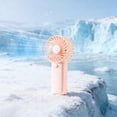 thumbnail image 5 of Cevemin Portable Handheld Fan - Battery-Powered Mini Desktop Fan with Hanging Hole for Personal Cooling at Home Office Travel Outdoor, 5 of 7