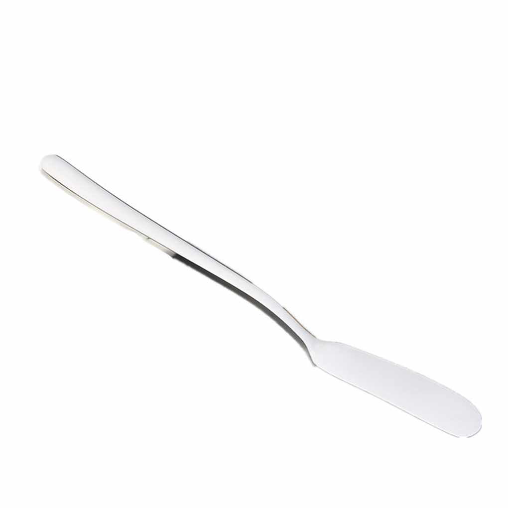 2Pcs Stainless Steel Butter Knife Butter Spreader Cheese Dessert Jam