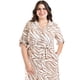 thumbnail image 4 of Vestido largo animal print Roman Fashion /Tallas Extras, 1765 (Cafe animal print) cafe 42, 4 of 6