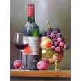 thumbnail image 3 of HUACAN - Pintura de diamante 5D DIY "vino tinto", cuadro de diamantes cuadrados completo, bordado de punto de cruz, paisaje, mosaico, botella, decoración del hogar, 3 of 5