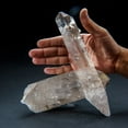 thumbnail image 3 of Genuine Clear Quartz Crystal Cluster Point from Brazil (3.2 lbs), 3 of 5