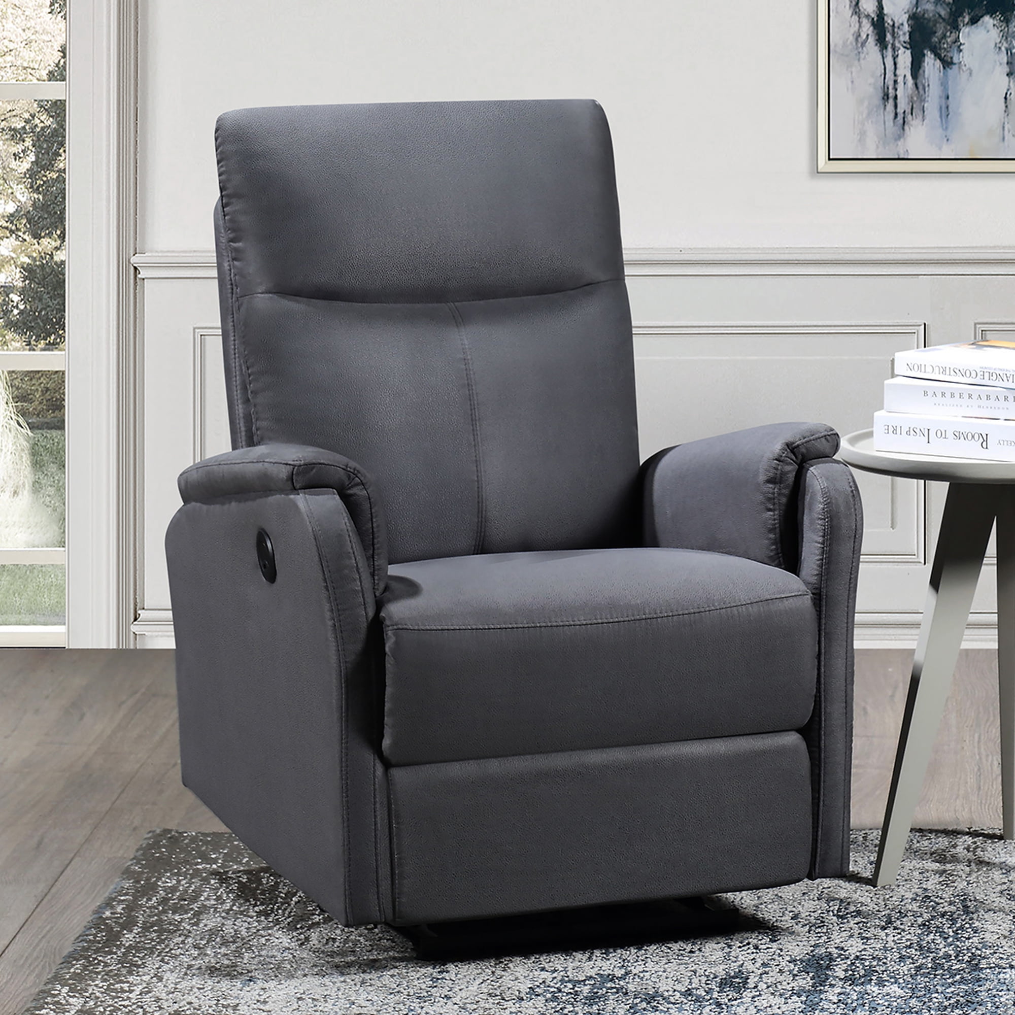 UWR-Nite Electric Power Recliner Chair, Reclining Chair with USB Ports ...