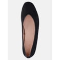 thumbnail image 4 of Scenario Women's Faux Suede Ballet Flats, 4 of 6