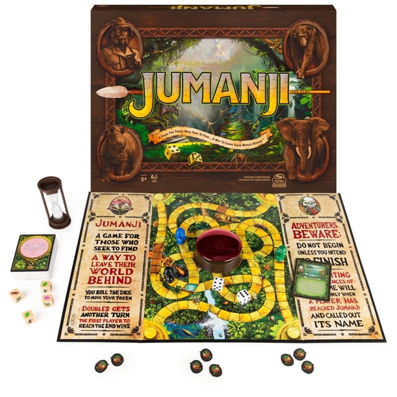 Juego de mesa Jumanji The Game Spin Master familiar de aventura