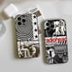 thumbnail image 2 of Funda de teléfono de Radiohead con diseño de moda Vintage, fundas negras para IPhone 14, 13, 11, 12 Pro, 8, 7 Plus, X, 13 Pro, MAX, XR, XS MINI, 2 of 5