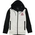 thumbnail image 1 of Reebok Champion Fight Night Walkout - Sudadera con capucha para hombre, color blanco, mediano, 1 of 1