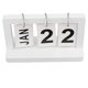 thumbnail image 1 of Calendario De Escritorio, Calendario Con Tapa, Visualización De Fecha Del Mes, Marco De Madera Para El Hogar, 1 of 7