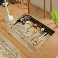 thumbnail image 4 of Vintage Wine Placemats Set of 4 Farmhouse Wine Glass Imitation Linen Placemat Heat Resistant Dining Blessed Christian Place Mats Hummingbird Table Mats for Kitchen Indoor Restaurant 12''x18'', 4 of 11