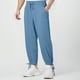 thumbnail image 1 of Pantalones largos para hombre, casuales, a la moda, con bolsillos, elásticos en los tobillos, color liso, cintura elástica, pantalones deportivos para hombre., 1 of 8