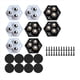 thumbnail image 1 of Ruedas Giratorias Autoadhesivas de 8 Piezas, Rodamientos de Bolas de Acero Inoxidable, Ruedas Giratorias de 360 Grados para Electrodomésticos de Cocina, 1 of 8