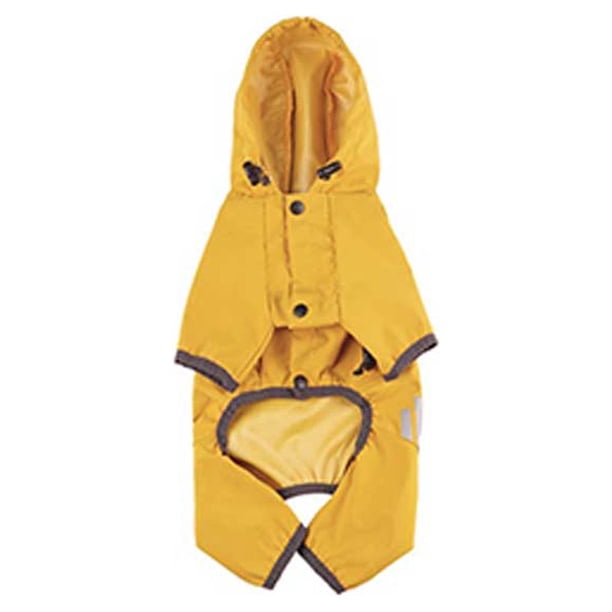 Billuyoard Chubasquero para mascotas de viaje Poncho impermeable para animales pequeños Chubasquero de 4 patas Type2 NO2