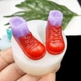 thumbnail image 5 of Silicone Mold Cute Shoes Shape Pendants Epoxy Resin Molds for Epoxy Resin Crafting Mould Jewelry Making Crafts, 5 of 8