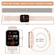 Blackview Smart Watch for Women, Bluetooth Calling, 1.85 HD Screen, Multiple Sport Modes, Message Reminder, Fitness Tracker for Android iOS, IP68 Waterproof, Pink