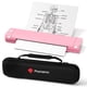 thumbnail image 1 of Impresora portátil Phomemo M08F inalámbrica Bluetooth rosa con funda, 1 of 7