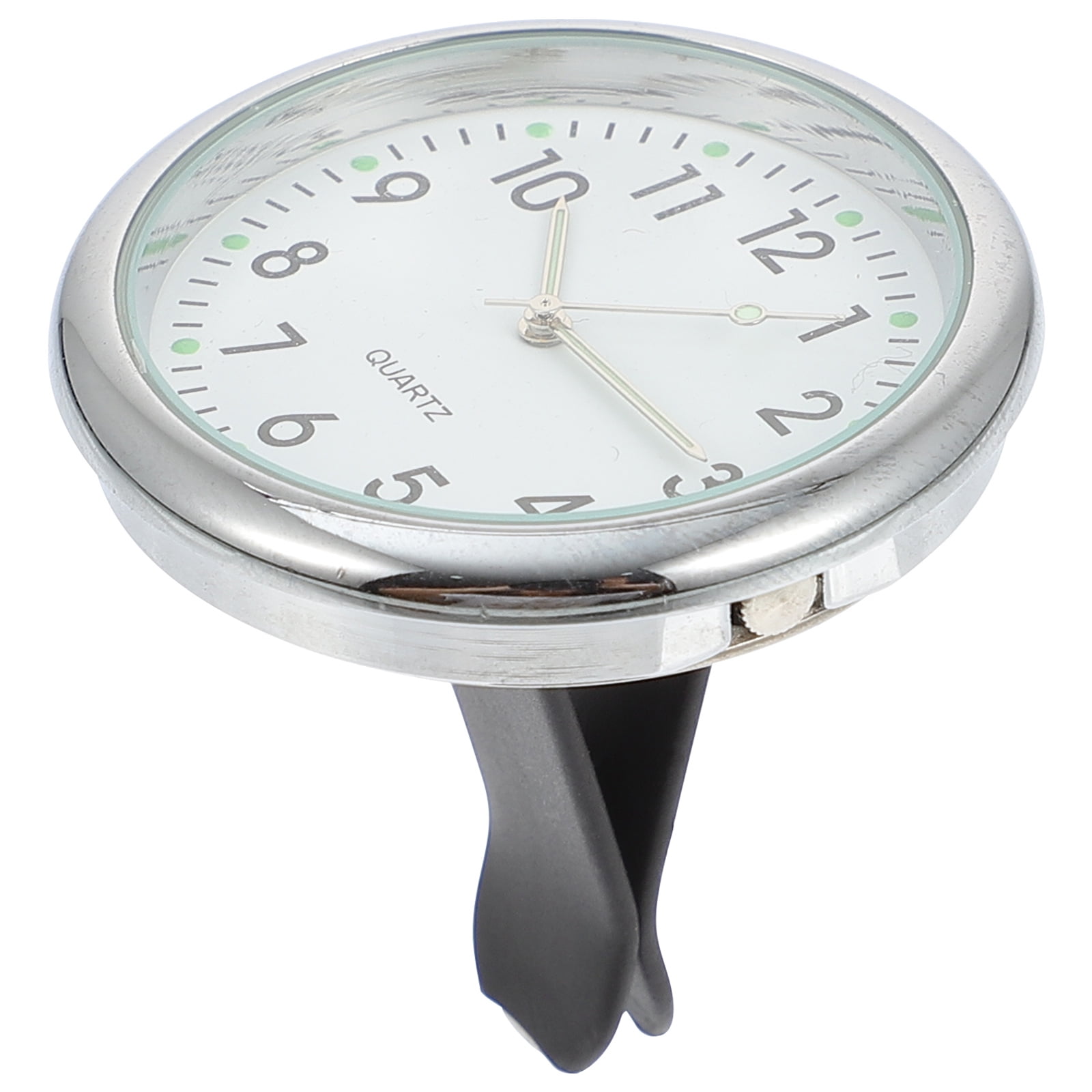 1 Set Car Clock Mini Dashboard Auto Clock Vehicle Adhesive Clock