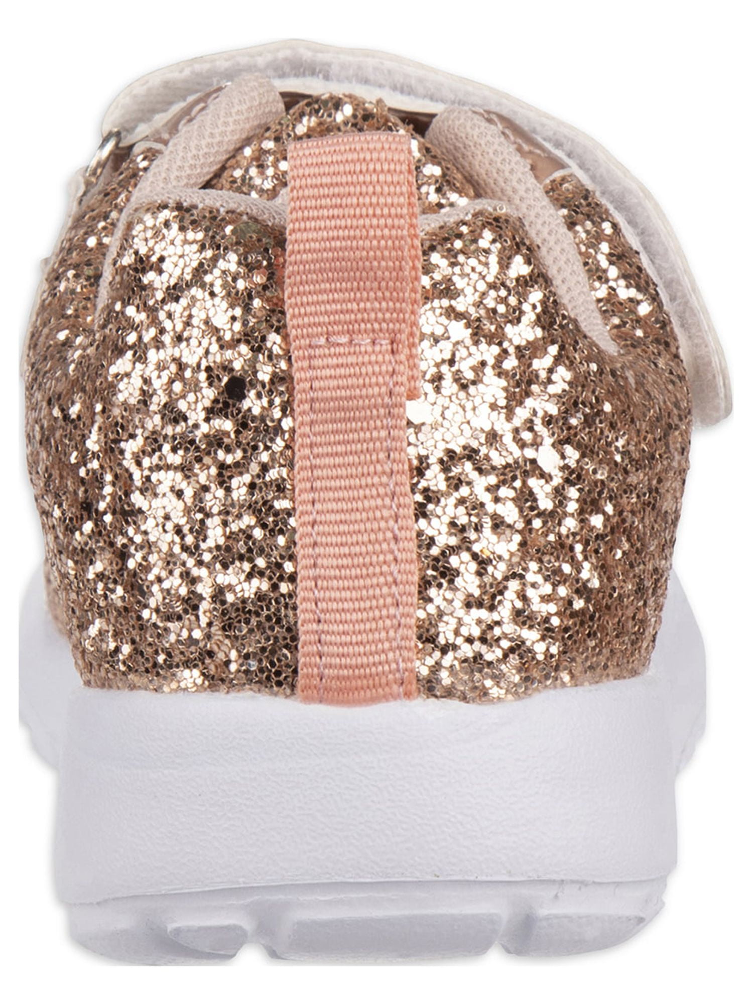Laura Ashley Toddler Girls Glitter Sneakers, Sizes 7-12