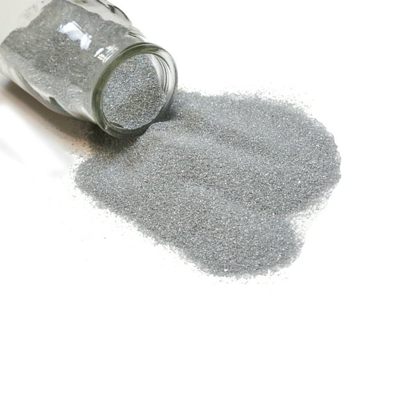 WGV 1 Pound Bag of Fine Grain Decorative Colored Sand - Gray - 5" Wide x 1" Tall- 1 Bag