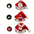 thumbnail image 3 of Light Up Christmas Hat for Adults and Kids Santa Claus Reindeer Snowman Xmas Cap, 3 of 10