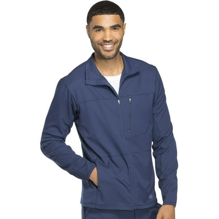 

Dickies Dynamix Scrubs Warm Up Jacket for Men Zip Front DK310