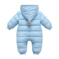 thumbnail image 6 of Baby Snowsuit Boy Jacket Infant Winter Clothes Toddler Girl Snow Wear 0-12 Months, 6 of 9