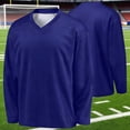thumbnail image 3 of Zpanxa Kids Solid Color V Neck Long Sleeve Athletic T Shirt Moisture Wicking Performance Top Unisex, 3 of 9