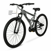 Hyper Bicycles 29 Men's Havoc Mountain Bike, Adult Ages 14+, Gray