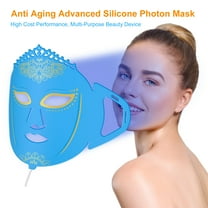 ZJZK LED Face Mask 7 Color LED Photon Light Therapy Facial Mask Anti Wrinkle Skin Rejuvenation Lightening Acne Remover Skin Care Tool