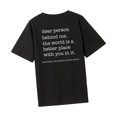 thumbnail image 2 of Camiseta de verano para mujer, camiseta suave con cuello redondo, camiseta de manga corta para vacaciones, oficina, camping, desplazamientos SG, 2 of 8