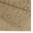 thumbnail image 4 of JERFIT Indoor Outdoor Rug 7x10, Natural Light Brown Reversible Flatweave Area Rug, All Weather Polypropylene, Easy Clean Patio Carpet for High Traffic, Living Room, Entryway, 4 of 7