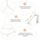thumbnail image 3 of Luna cuelga collar estrella encanto gargantilla clavícula joyería aleación cuello colgante, 3 of 6