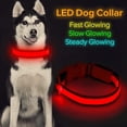thumbnail image 2 of Collar LED para perros, collar con luz LED, recargable por USB, collar de seguridad para perros, collar con luz roja para perros, 2 of 5