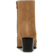 Franco Sarto Women's Vittorio Ankle Boot Taupe Suede 9M