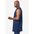 thumbnail image 3 of KingSize Men's Big & Tall Shrink-Less Longer-Length Lightweight Muscle Pocket Tee, 3 of 6