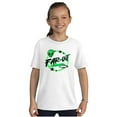 thumbnail image 3 of Airbrushed Space Alien UFO Far-Out Crewneck T Shirts Boy Girl Teen Brisco Brands S, 3 of 5
