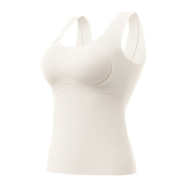 Débardeurs Gainants pour Femmes Sans Coutures, Camisoles d'Entraînement pour le Corps, Confortables, Col Rond