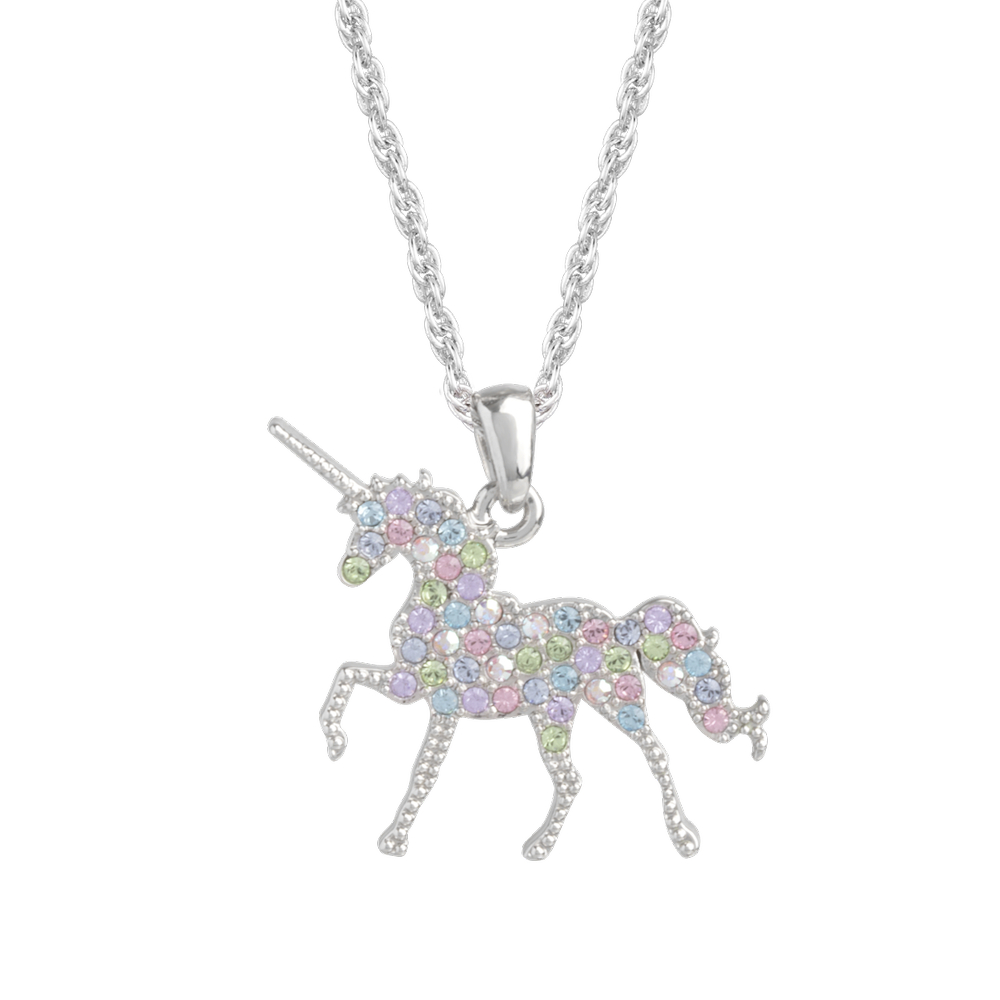 Forever Crystal Forever Crystals Pendant Unicorn Light Multi