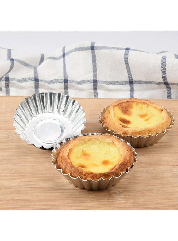 Woman Pie Dish Vintage Cups Flaneras with Pie Dish with Mini Foil Pans 32PCS Aluminum Cupcake Cake Cookie Lined Mould Baking Tool Hot