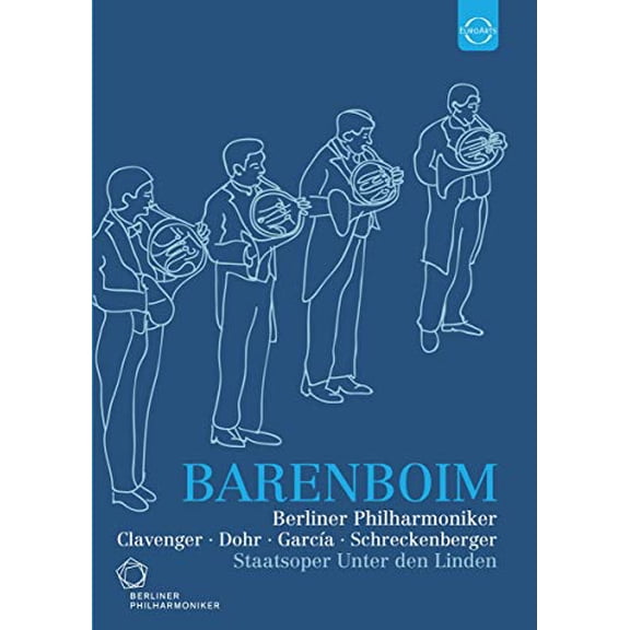 Various - Berliner Philharmoniker [Berliner Philharmoniker; Chicago Symphony ,Daniel Barenboim] [EUROARTS : DVD] [2015] [NTSC]
